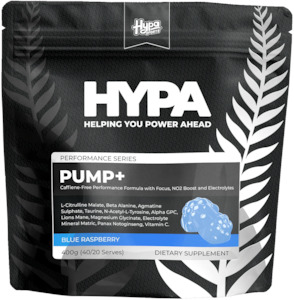 Supplements: Hypa Pump+ Non-Stim Preworkout & Hydration