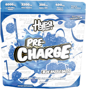Supplements: Hypa Pre-Charge High Stim Pre-Workout