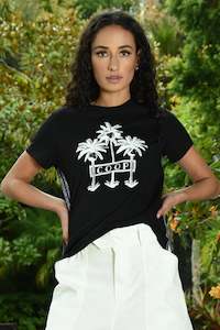 Coconut Grove T-Shirt | Black