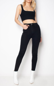 Ziggy Denim: Organic Skyscraper | Black Heart