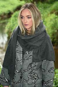 Wrap Around Scarf | Grey