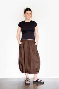 Skirts: Cyrus Skirt | Chocolate