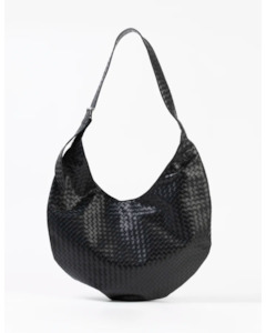 Accessories: Lennox Woven Bag | Black