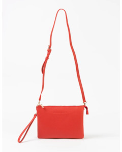 Frankie Multi Pouch Bag | Red Rouge