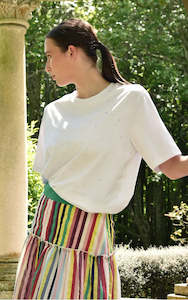 Curate: Sparkle Magic T-Shirt | White