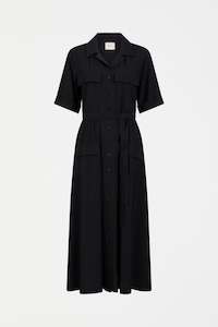 Midi Dresses: Eine Shirt Dress | Black
