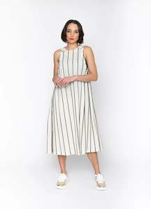 Carla Dress | Stripe