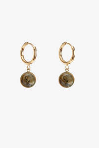 All: Golden Moss Earring