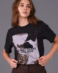 Tees: Born Wild Tee | Vintage Black