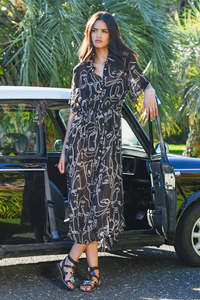 Dresses: Drawn To Perfection Dress | Black