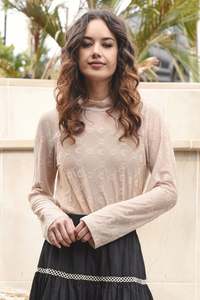 Curate: Don't Get Meshy Top | Ivory