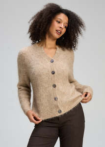 Cardigan: Alpaca Cardi | Bark