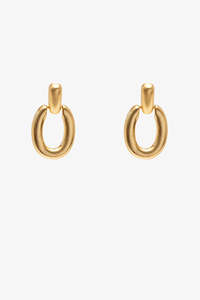 Jewellery: Axis Earring | Gold