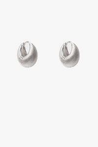 Jewellery: Fine Line Hoop | Silver