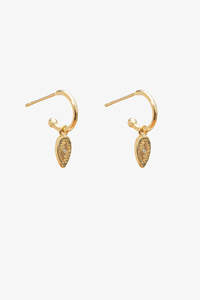 Gracie Petite Hoop | Gold