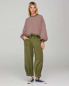 Jumpers: Guru Sweater | Dusty Pink Stripe