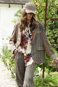 Criss-Crossed Jacket | Check