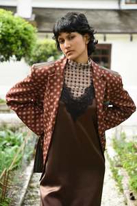 Keep It Blazing Jacket | Russet