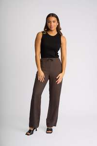 Pants And Skirts: Birdie Pant | Chocolate