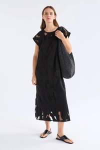 Dresses: Varr Burnout Dress | Black