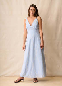 Dresses: The Beau Dress | Powder Blue