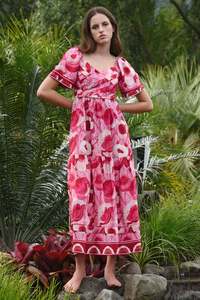 Go With The Flow Dress | Pink