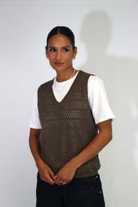 Eden Vest | Chocolate