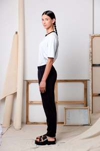 Pants And Skirts: Gabriel Pant | Black