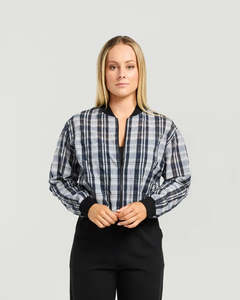 Benny Bomber | Ink Plaid