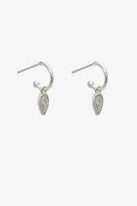 Gracie Petite Hoop | Silver