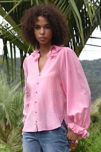 Coop: Budding Romance Blouse | Pink