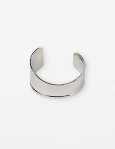 Jewellery: Flat Cuff | Silver