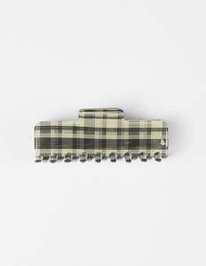 Hair: Hair Claw | Tartan Black