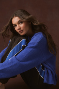 Cardigan: Aurora Cardi | Cobalt