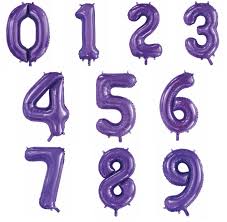 Helium Balloons: Purple Helium Balloon