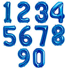 Helium Balloons: Blue Helium Balloon