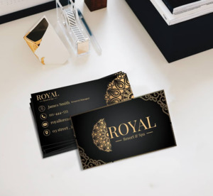 Marketing Materials: Premium Business Cards