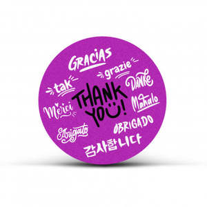 Fundraising: AD Labels 60mm - Circle