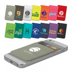 Business: Lycra Phone Wallet - Heat Transfer