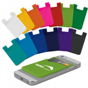 Business: Silicone Phone Wallet - Indent