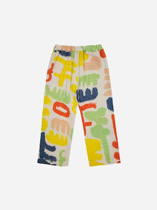 Bobo Choses Carnival all over woven pants