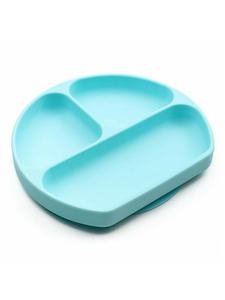 Bumkins Silicone Grip Dish - Blue
