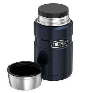 Thermos Stainless King 710ml Food Jar, Midnight Blue