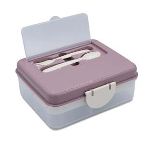 Lunchboxes: Melii 2 Tier Bento Box - Luxe Pink