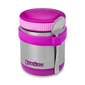 Yumbox Zuppa Thermal Food Jar With Spoon And Band - Neptune Purple