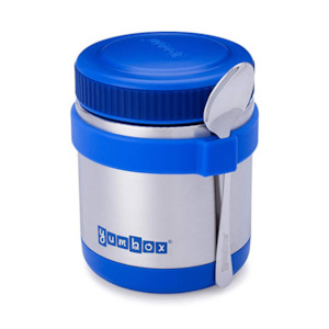 Yumbox Zuppa Thermal Food Jar With Spoon And Band - Neptune Blue