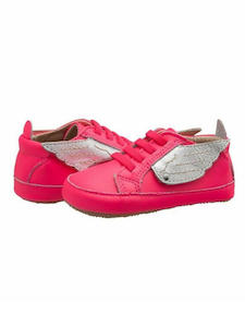 Old Soles Bambini Wings Neon Pink(#121R)