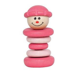 Hape Little Friend Rattle Pink