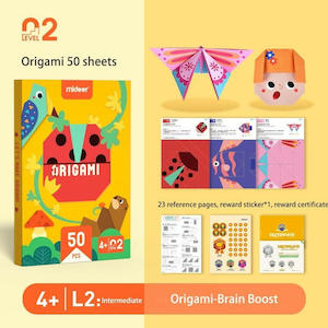 Education Toys: Mideer - Let's Make Oriigami - Middle 4+