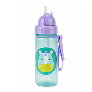 For Baby: Skip Hop 390ml Zoo Straw Bottle - Unicorn